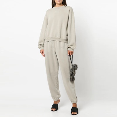 (W) 알렉산더 왕 SS22 베이지 로고 프린트 크루넥 긴팔 맨투맨 4CC3211258-267 Lookbook (W) 알렉산더 왕 SS22 베이지 로고 프린트 크루넥 긴팔 맨투맨 4CC3211258-267