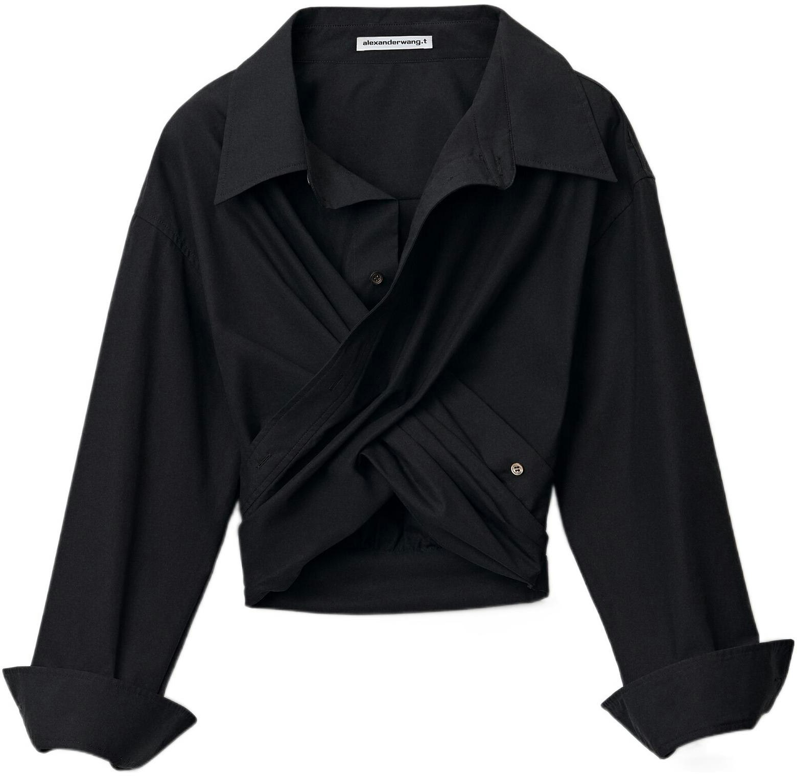 women-alexander-wang-ss-22-black-cropped-long-sleeve-draped-crossover-shirt-4-wc-2221329-001