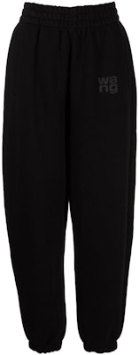 (Women) Alexander Wang SS22 Black Elastic Logo Print Track Pants. 4CC32-2434-8001 Order (Women) Alexander Wang SS22 Black Elastic Logo Print Track Pants. 4CC32-2434-8001