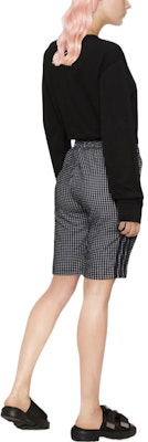 (W) 알렉산더 왕 SS22 블랙 루즈핏 크루넥 풀오버 스웻셔츠. 4CC3221356-001 Details for (W) 알렉산더 왕 SS22 블랙 루즈핏 크루넥 풀오버 스웻셔츠. 4CC3221356-001