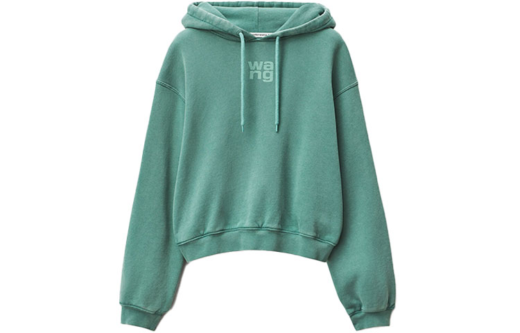 (Women) Alexander Wang SS22  Foam Logo Terry Hoodie 4CC3212043-303