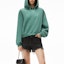 Details for (Women) Alexander Wang SS22 Foam Logo Terry Hoodie 4CC3212043-303