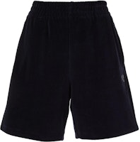 (Women) Alexander Wang SS22 High-Waist Straight Casual Shorts Deep Blue. 4CC3214101-409 (Women) Alexander Wang SS22 High-Waist Straight Casual Shorts Deep Blue. 4CC3214101-409