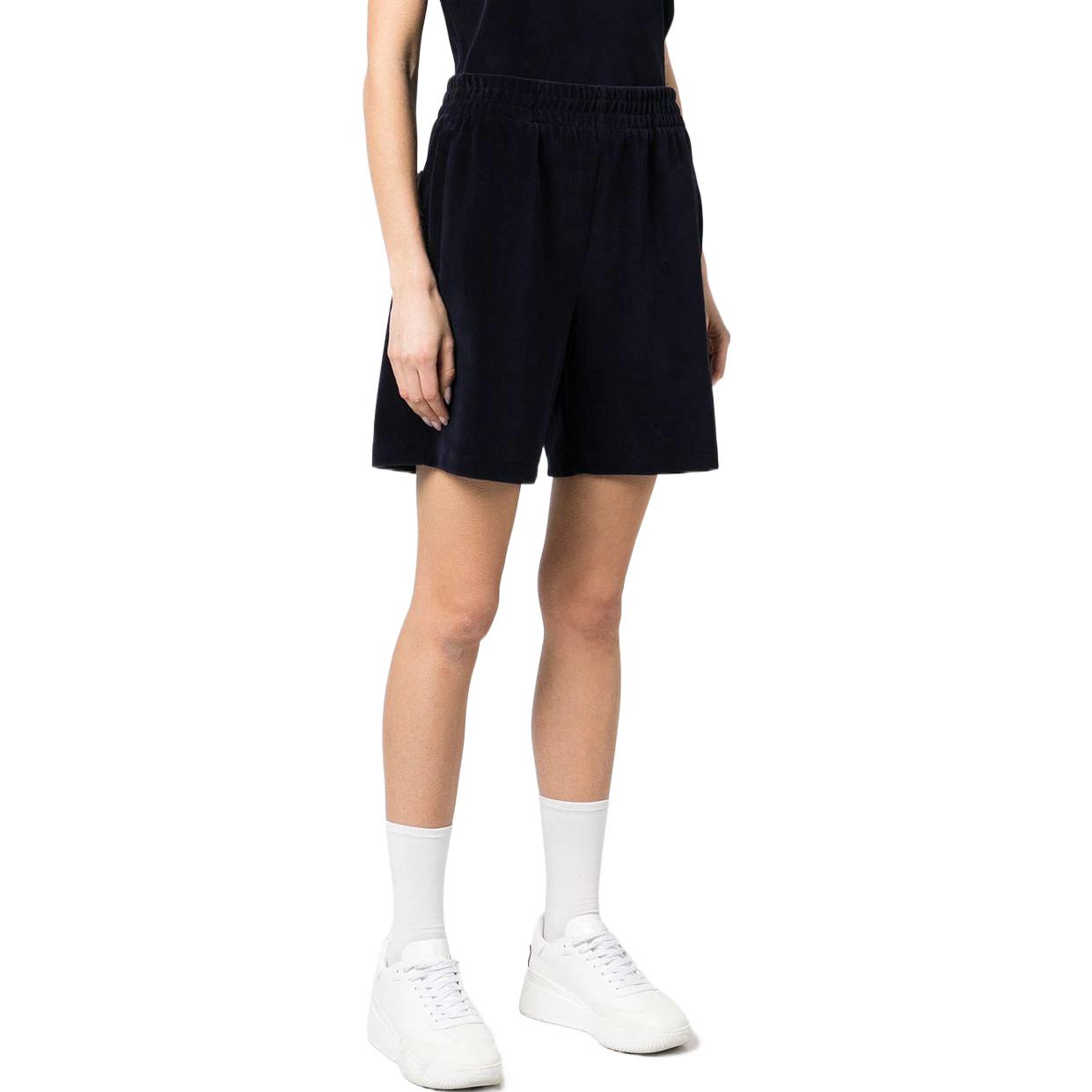 Purchase (W) アレキサンダーワン SS22 ハイウエスト ストレート カジュアル ショーツ ディープブルー 4CC3214101-409