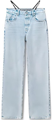 (W) 亚历山大王SS22浅蓝色水钻标志紧身牛仔裤 4DC1224067-270 Buy (W) 亚历山大王SS22浅蓝色水钻标志紧身牛仔裤 4DC1224067-270