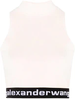 Order (W) Alexander Wang SS22 Logo Strap Tank Top - Putih 4CC2211212-120