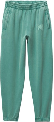 (Women) Alexander Wang SS22 Logo Sweatpants Green 4CC3214104-303 Order (Women) Alexander Wang SS22 Logo Sweatpants Green 4CC3214104-303