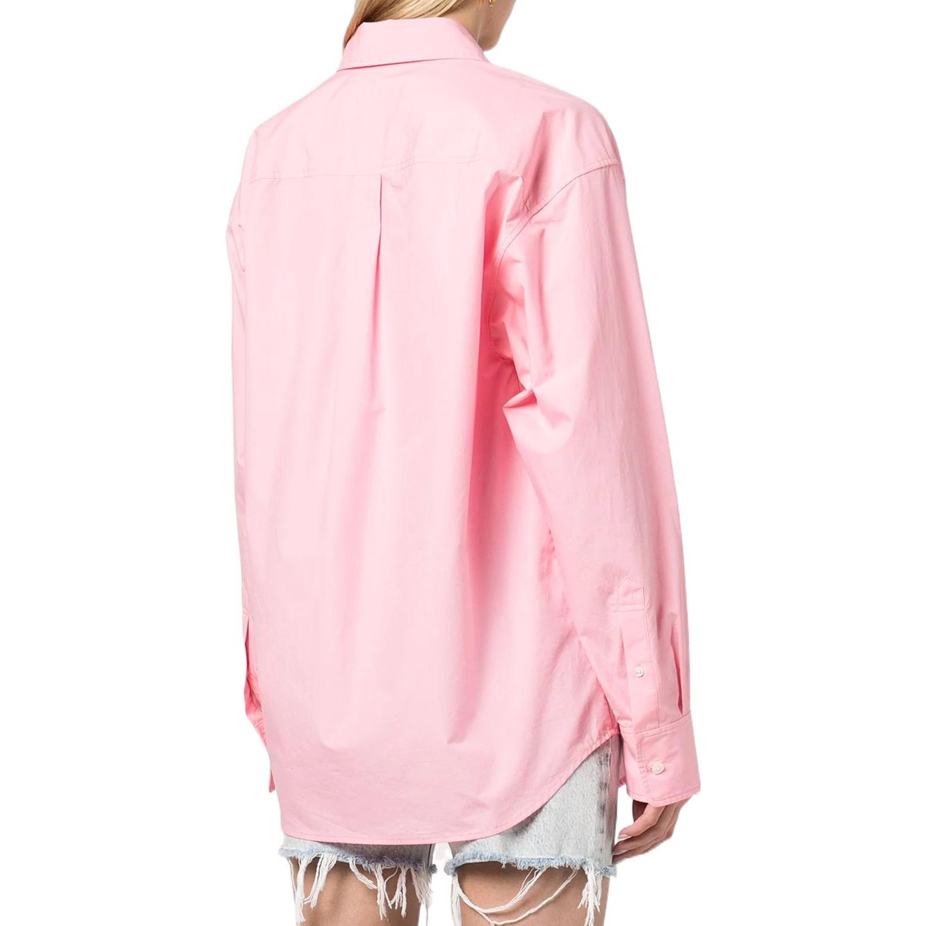 Shop (W) Alexander Wang SS22 粉色長袖襯衫 - 釦式設計 4WC2221318-958