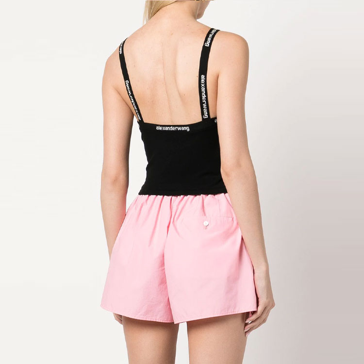 Purchase (W) 亚历山大王 SS22 纯黑色背心 4KC2221041-001