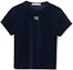 Buy (W) Alexander Wang SS22 海軍藍短袖水晶天鵝絨Logo T恤 4CC3211253-409