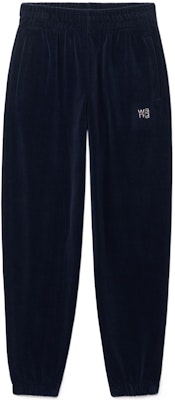 (Women) Alexander Wang SS22 Velvet Rhinestone Joggers Dark Blue 4CC3214111-409 Buy (Women) Alexander Wang SS22 Velvet Rhinestone Joggers Dark Blue 4CC3214111-409