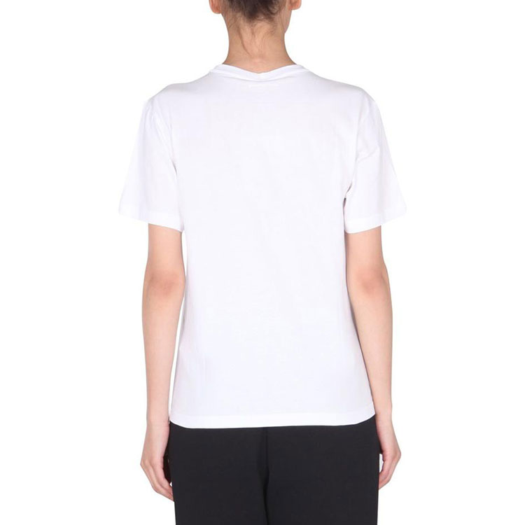 (Women) Alexander Wang SS22  White Logo Print Foam Crewneck T-Shirt. 4CC3211281-100 圖 4