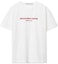 Buy (W) Alexander Wang SS22 棉質Logo印花圓領T恤 白色 男女款 UCC3221535-100