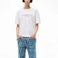 Lookbook (W) Alexander Wang SS22 棉質Logo印花圓領T恤 白色 男女款 UCC3221535-100