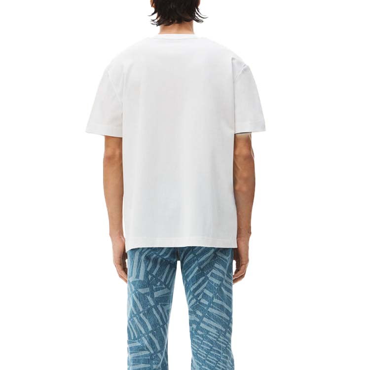 Shop (W) Alexander Wang SS22 棉質Logo印花圓領T恤 白色 男女款 UCC3221535-100