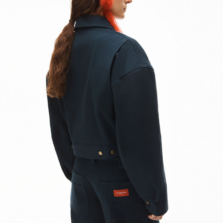 Details for (W) Alexander Wang SS22 藍色丹寧飛行夾克 1WC1222345-407
