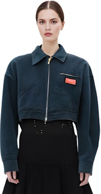 (W) Alexander Wang SS22 藍色丹寧飛行夾克 1WC1222345-407 Sizing (W) Alexander Wang SS22 藍色丹寧飛行夾克 1WC1222345-407