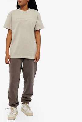 (W) Alexander Wang SS22 Kaos Wanita Logo Print Crewneck Beige UCC3221533-279 Purchase (W) Alexander Wang SS22 Kaos Wanita Logo Print Crewneck Beige UCC3221533-279