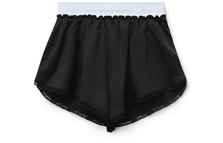 Order (W) 亞歷山大王SS22標誌印花中腰休閒短褲 4WC1224133-001