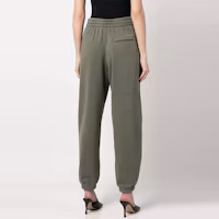 Purchase (W) Alexander Wang SS22 Terry Logo 直筒運動褲 女款 深綠色 4CC321-4104-305