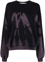 (Women) Alexander Wang SS22 Tie-Dye Print Crewneck Sweatshirt Black UCC1221483 (Women) Alexander Wang SS22 Tie-Dye Print Crewneck Sweatshirt Black UCC1221483