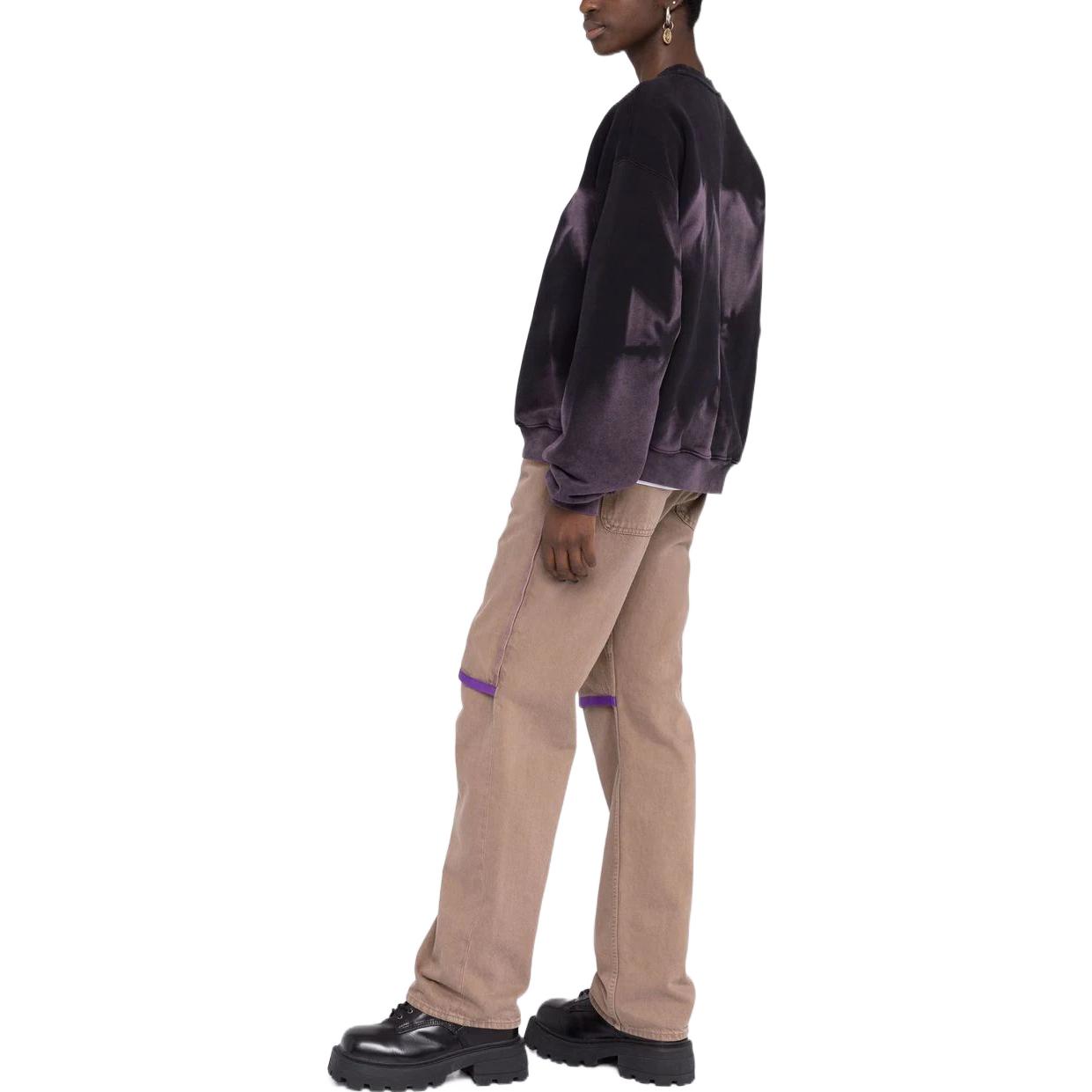 Purchase (W) Alexander Wang SS22 Baju Ikat Celup Crewneck Hitam UCC1221483