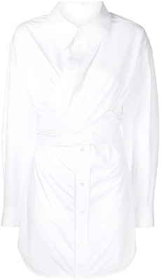 (W) Alexander Wang SS22 Gaun Mini Lengan Panjang Putih Wanita 4WC2226175-100 Buy (W) Alexander Wang SS22 Gaun Mini Lengan Panjang Putih Wanita 4WC2226175-100