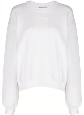 (W) 알렉산더 왕 SS22 화이트 로고 프린트 크루넥 롱슬리브 스웻셔츠 여성용 4CC32-2136-0100 Buy (W) 알렉산더 왕 SS22 화이트 로고 프린트 크루넥 롱슬리브 스웻셔츠 여성용 4CC32-2136-0100