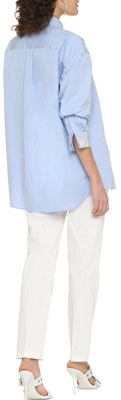 (Women) Alexander Wang SS23 Blue Long Sleeve Button-Up Shirt 1WC1231778-450 Purchase (Women) Alexander Wang SS23 Blue Long Sleeve Button-Up Shirt 1WC1231778-450
