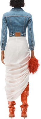 (W) 亚历山大王SS23蓝色水洗牛仔短款夹克长袖 4DC1232319-473 Shop (W) 亚历山大王SS23蓝色水洗牛仔短款夹克长袖 4DC1232319-473