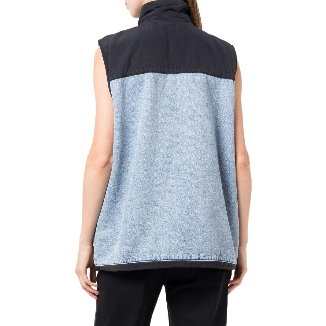 (Women) Alexander Wang SS23  Gradient Light Indigo Straight-Cut Zip Vest 4DC1232373-442 圖 4