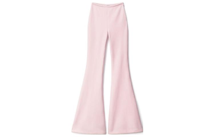 Order (Women) Alexander Wang SS23  High-Waisted Slim Fit Flared Pants Pink. 1CC1234562-680
