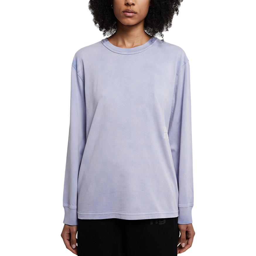 Lookbook (W) 亞歷山大王 SS23 紫色純色長袖圓領運動衫 4CC3221356-542