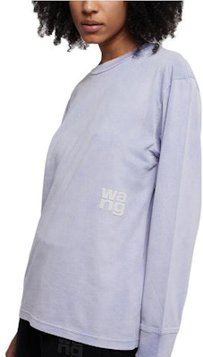 (W) 亞歷山大王 SS23 紫色純色長袖圓領運動衫 4CC3221356-542 Purchase (W) 亞歷山大王 SS23 紫色純色長袖圓領運動衫 4CC3221356-542