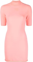 (Women) Alexander Wang SS23 Short Sleeve Dress Pink 4KC1236032-671 (Women) Alexander Wang SS23 Short Sleeve Dress Pink 4KC1236032-671