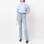 Lookbook (Women) Alexander Wang SS23 Solid Button-Up Long Sleeve Shirt Light Blue 4WC1231375-423