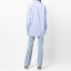 Purchase (Women) Alexander Wang SS23 Solid Button-Up Long Sleeve Shirt Light Blue 4WC1231375-423