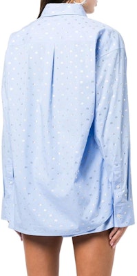 (Women) Alexander Wang SS23 All-Over Print Shirt Blue 1WC1231762-492 Shop (Women) Alexander Wang SS23 All-Over Print Shirt Blue 1WC1231762-492