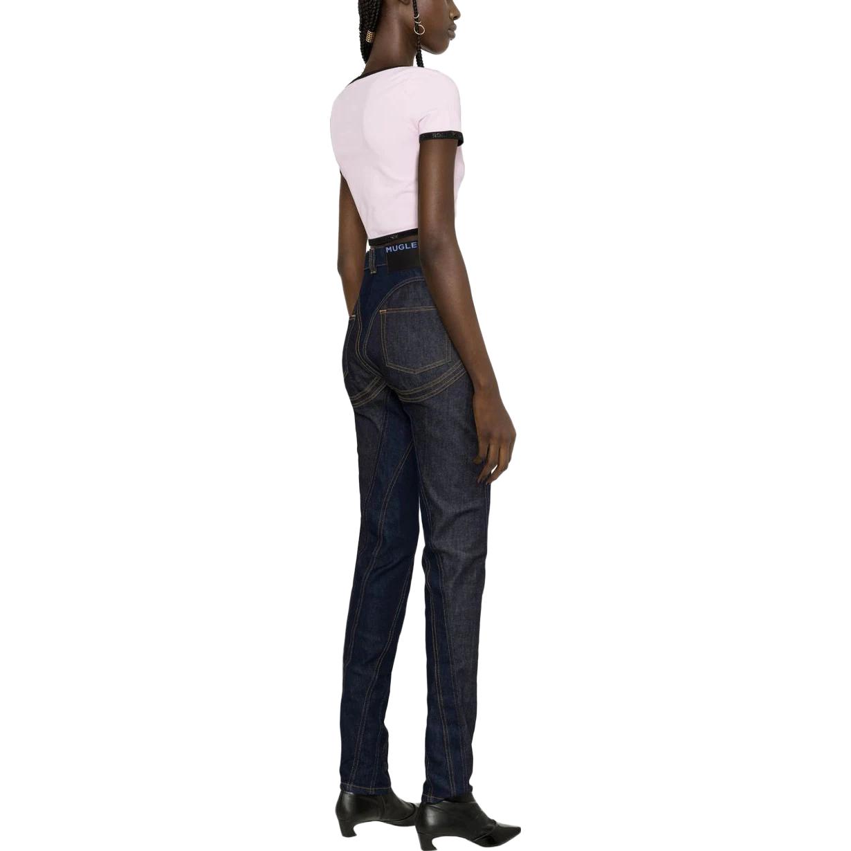 Purchase (Women) Alexander Wang SS23 Crystal Logo Pink Short Sleeve Tee for Women - Date Night Essential 1KC2231007-680