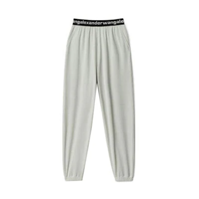 (Women) Alexander Wang SS23 Logo Jogger Sweatpants Women’s - Ash Grey. 4CC1204024-344