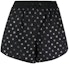 Buy (Women) Alexander Wang SS23 Monogram Elastic Waist Casual Shorts Women Black 1WC2234590-001