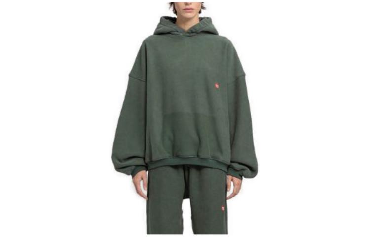 Order (Women) Alexander Wang SS23 Oversized Solid Color Hoodie Women’s Dark Green UCC4221568-307