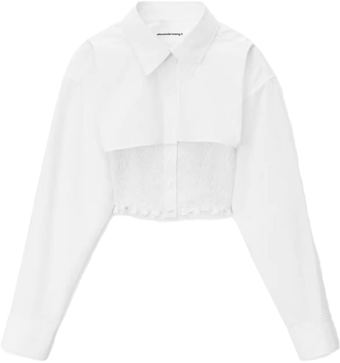 women-alexander-wang-ss-23-ruched-long-sleeve-shirt-white-4-wc-3231407100
