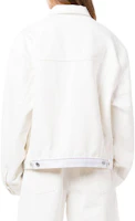 Shop (W) 亞歷山大王 SS23 單排扣西裝外套 白色 4DC1232389-120