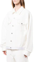 Purchase (W) 亞歷山大王 SS23 單排扣西裝外套 白色 4DC1232389-120