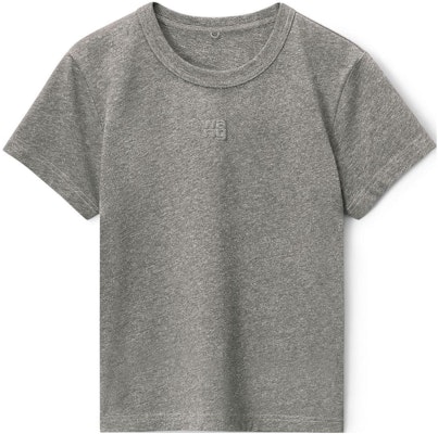 (W) Alexander Wang SS23 Camiseta Mujer Gris Manga Corta Cuello Redondo Color Sólido 4CC3231416-079 Buy (W) Alexander Wang SS23 Camiseta Mujer Gris Manga Corta Cuello Redondo Color Sólido 4CC3231416-079