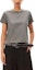 Lookbook (W) Alexander Wang SS23 Camiseta Mujer Gris Manga Corta Cuello Redondo Color Sólido 4CC3231416-079