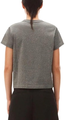 (W) Alexander Wang SS23 Camiseta Mujer Gris Manga Corta Cuello Redondo Color Sólido 4CC3231416-079 Shop (W) Alexander Wang SS23 Camiseta Mujer Gris Manga Corta Cuello Redondo Color Sólido 4CC3231416-079