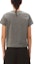 Shop (W) Alexander Wang SS23 Camiseta Mujer Gris Manga Corta Cuello Redondo Color Sólido 4CC3231416-079