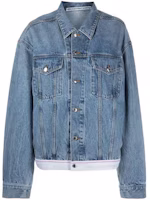 (Women) Alexander Wang SS23 Washed Single-Breasted Denim Jacket Women’s Blue 4DC1232368-486 (Women) Alexander Wang SS23 Washed Single-Breasted Denim Jacket Women’s Blue 4DC1232368-486